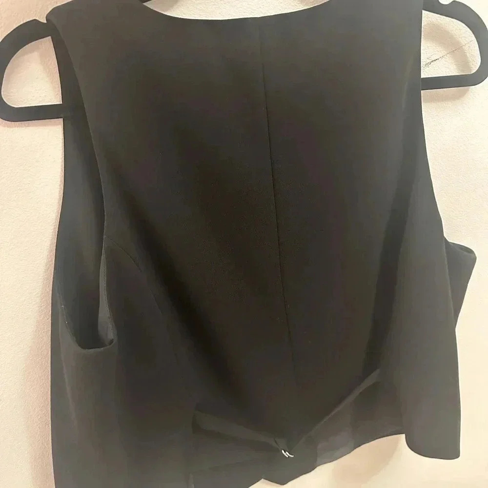 Mango  Suit waistcoat with buttons - Picture 5 of 9